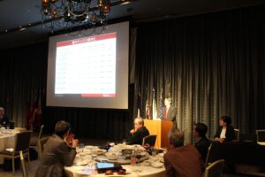 国際奉仕委員会担当のフォーラム例会
