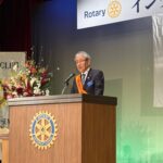 第2620地区 内山悦二ガバナー補佐。